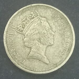 UK 1989 1 Pound Queen Elizabeth II