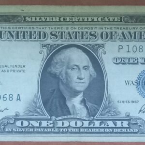 1957 US 1 Dollar Blue Seal