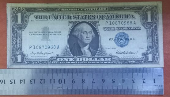1957 US 1 Dollar Blue Seal