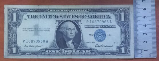 1957 US 1 Dollar Blue Seal