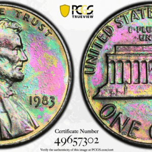 1983 Rainbow Lincoln Cent