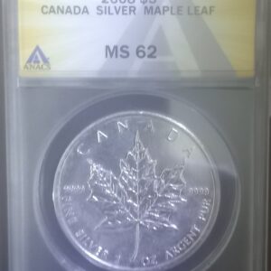 2008 CANADA $5 1 OZ Vintage Silver