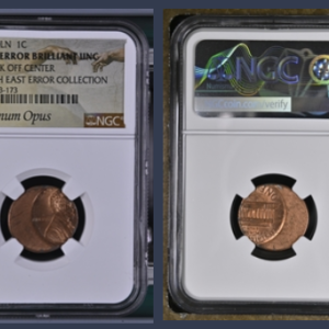 NGC‑Certified Lincoln Cent – Brilliant Uncirculated Mint Error