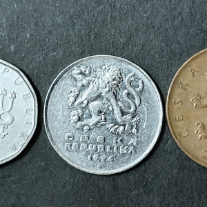 Czech Republic Coin Lot – 5 Coins (1994–2015)